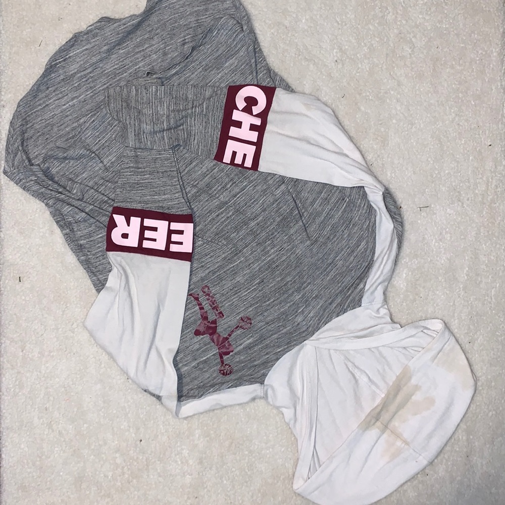 JUSTICE, size 12 girls, grey pink maroon +white